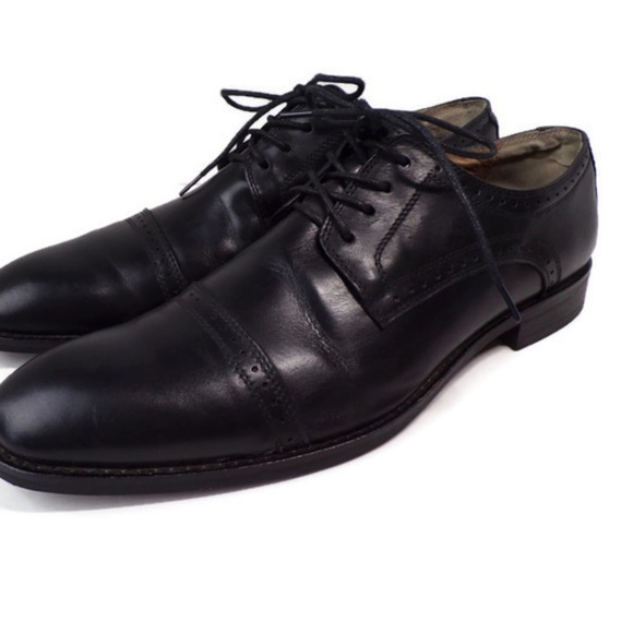 Vince Camuto Mens Leather Cap-Toe Oxfords MS1635 main image 7
